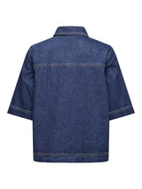 Only Belle - Kortærmet denim skjorte - HUSET Men & Women