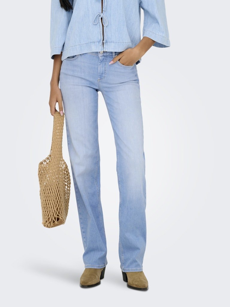 Only Blush - Mid straight jeans - HUSET Men & Women - Only