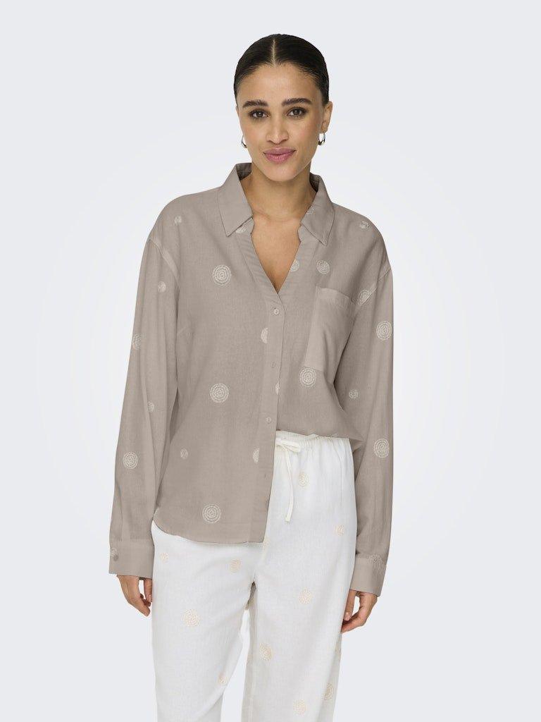 Only Caro - Hørmix skjorte - HUSET Men & Women