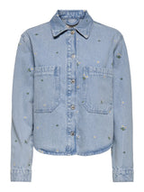 Only Cassie - Denimjakke med broderi - HUSET Men & Women - Only