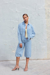 Only Cassie - Denimjakke med broderi - HUSET Men & Women - Only