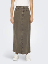 Only Cilla - Lang denimnederdel - HUSET Men & Women