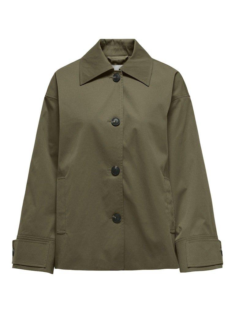 Only Eja Orchid - Kort trenchcoat - HUSET Men & Women