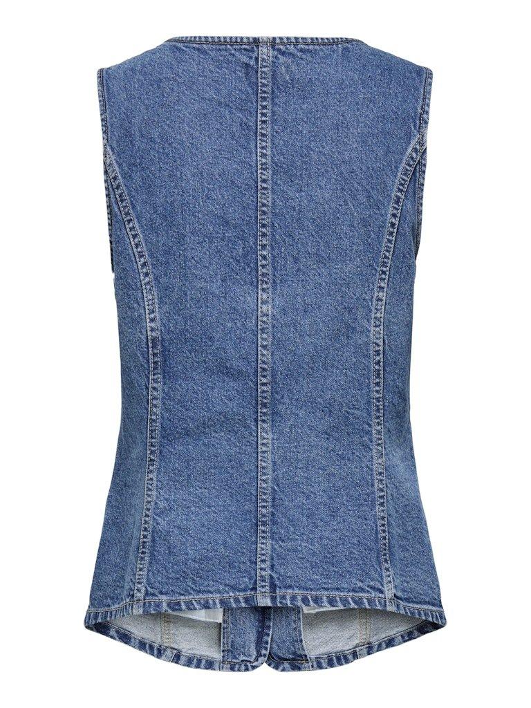 Only Giulina - Denim vest - HUSET Men & Women