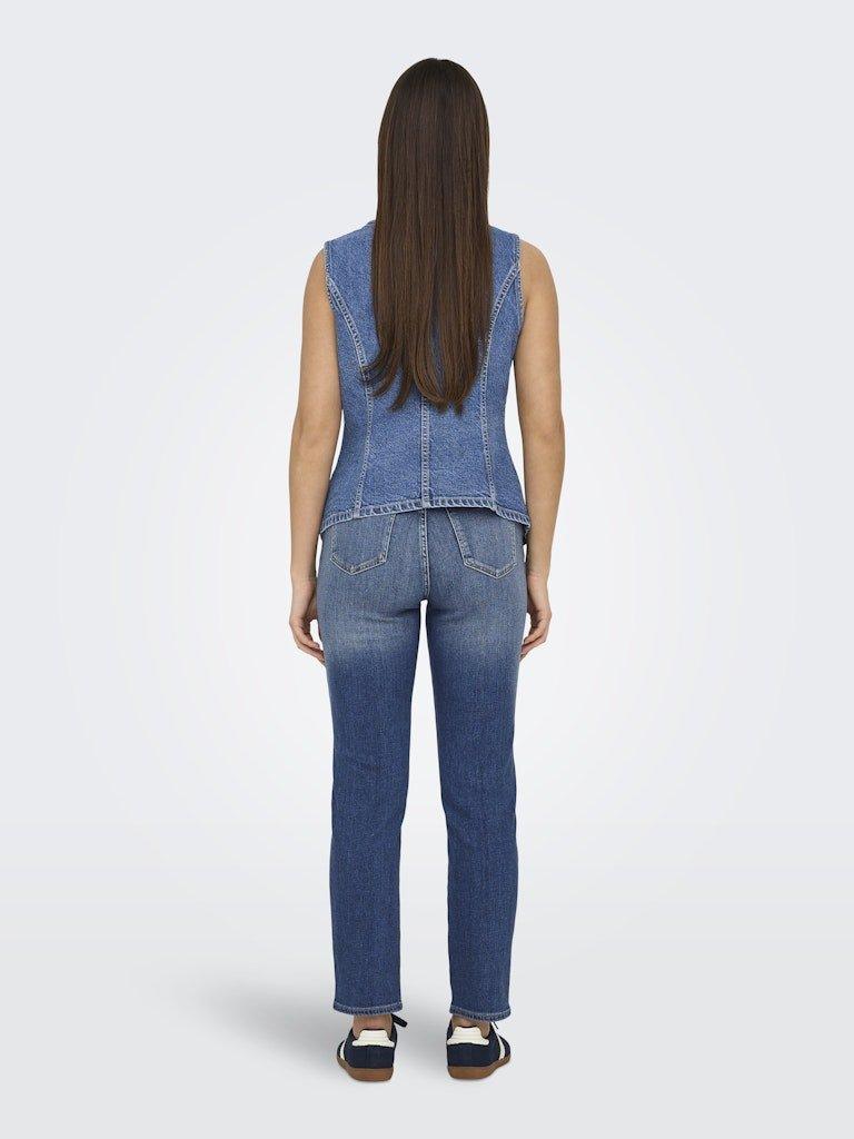 Only Giulina - Denim vest - HUSET Men & Women