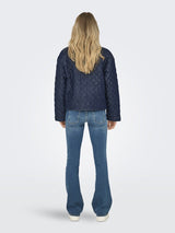 Only Hallie - Quiltet denim jakke - HUSET Men & Women - Only