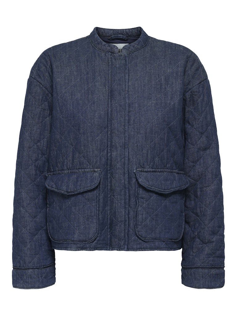 Only Hallie - Quiltet denim jakke - HUSET Men & Women - Only