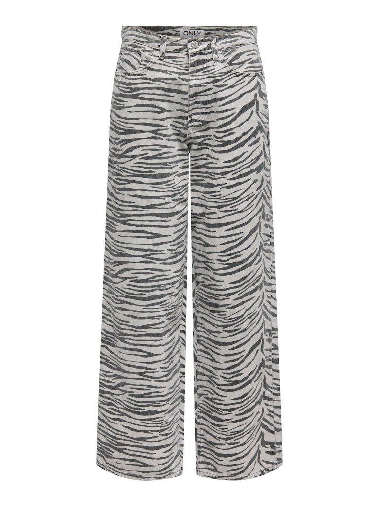 Only Hope - Zebra high wide jeans - HUSET Men & Women