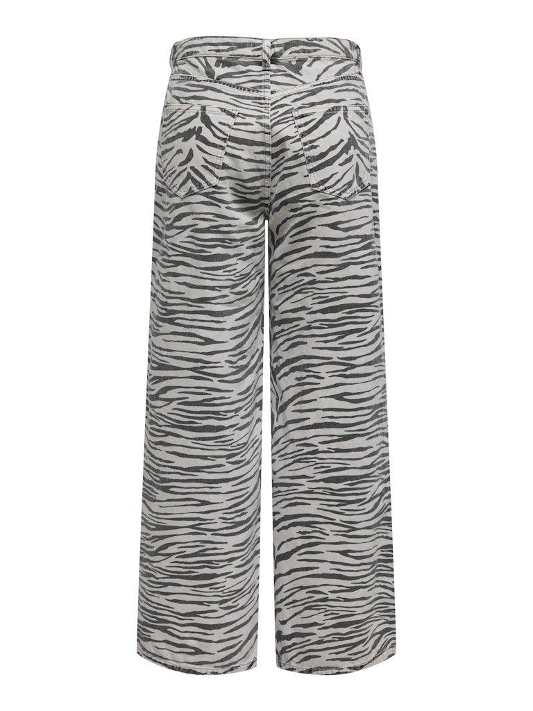 Only Hope - Zebra high wide jeans - HUSET Men & Women