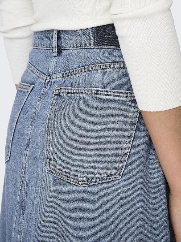 Only Joslyn - Lang denimnederdel - HUSET Men & Women