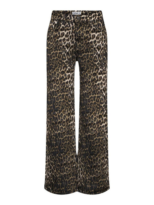 Only Juicy Anlie - Leopard Jeans - HUSET Men & Women (9158513394011)