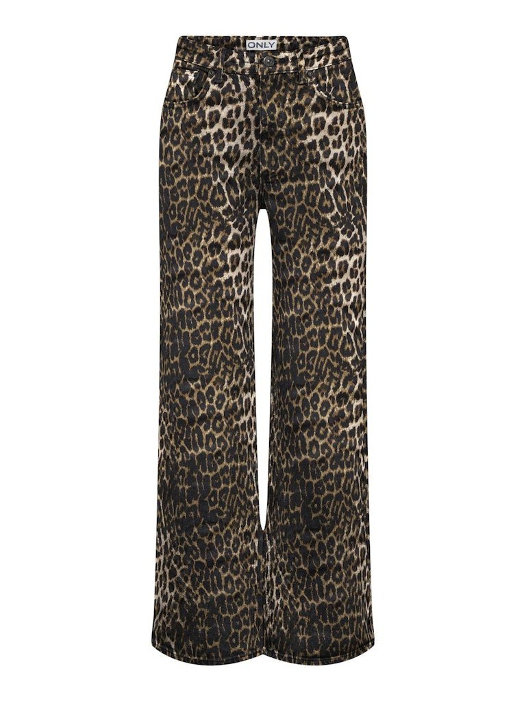 Only Juicy Anlie - Leopard Jeans - HUSET Men & Women (9158513394011)