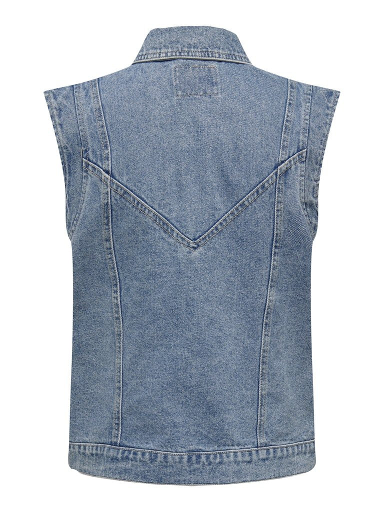 Only Kennedy - Denim vest - HUSET Men & Women - Only