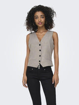 Only Linda - Faconsyet vest - HUSET Men & Women