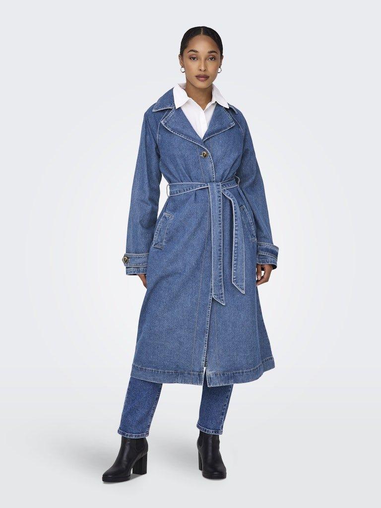 Only Malou - Denim trenchcoat - HUSET Men & Women