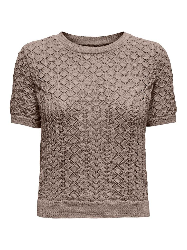 Only Saga Life - Kortærmet striktrøje - HUSET Men & Women