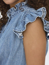 Only Shania - Denim top - HUSET Men & Women