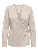 Only Silla - Wrap bluse - HUSET Men & Women - Only