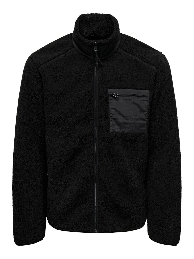 Only & Sons Dallas - Sherpa jakke - HUSET Men & Women - Only & Sons
