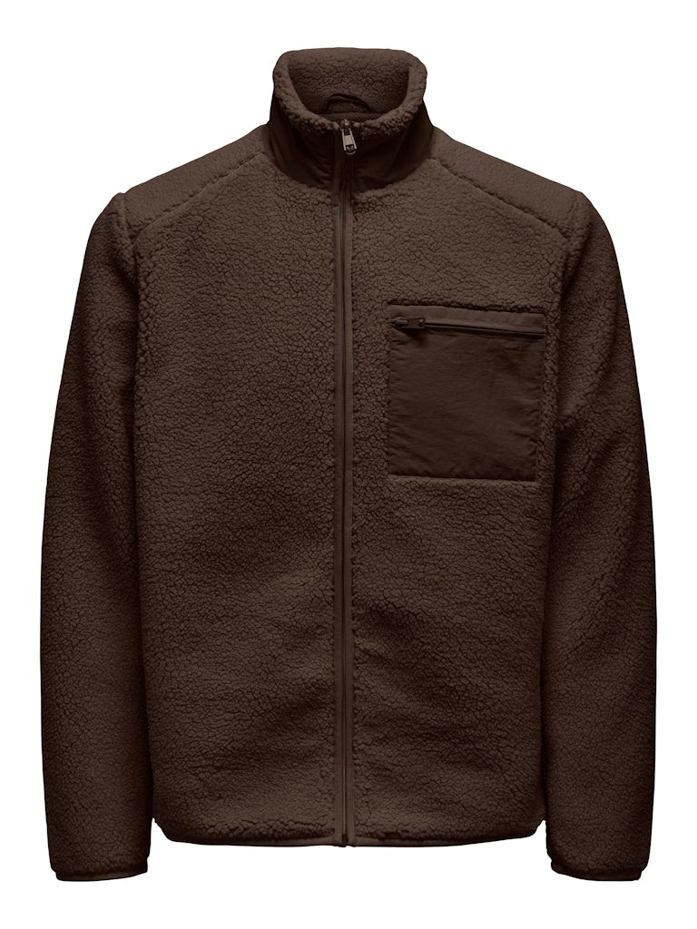 Only & Sons Dallas - Sherpa jakke - HUSET Men & Women - Only & Sons