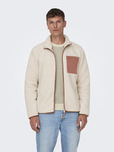 Only & Sons Dallas - Sherpa jakke - HUSET Men & Women - Only & Sons
