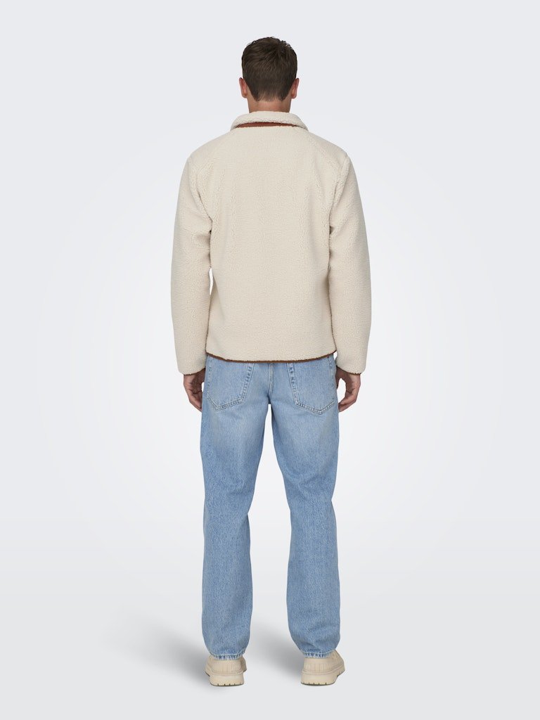Only & Sons Dallas - Sherpa jakke - HUSET Men & Women - Only & Sons