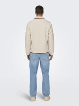 Only & Sons Dallas - Sherpa jakke - HUSET Men & Women - Only & Sons