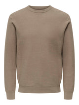 Only & Sons Morgan - Striktrøje med struktur - HUSET Men & Women - Only & Sons