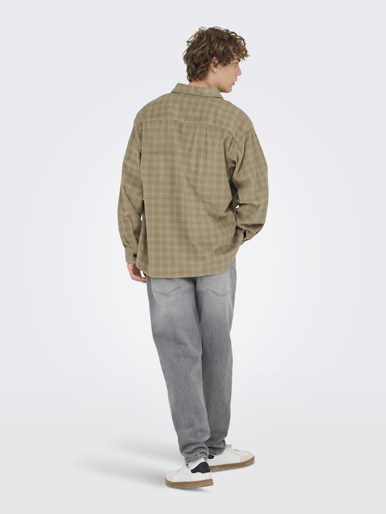Only & Sons Waleed - Fløjlsovershirt - HUSET Men & Women - Only & Sons