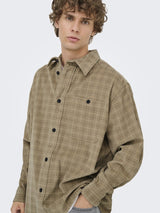 Only & Sons Waleed - Fløjlsovershirt - HUSET Men & Women - Only & Sons