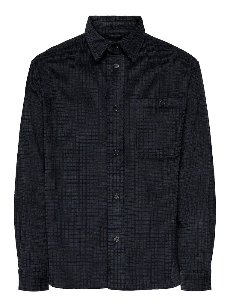 Only & Sons Waleed - Fløjlsovershirt - HUSET Men & Women - Only & Sons