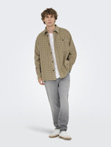 Only & Sons Waleed - Fløjlsovershirt - HUSET Men & Women - Only & Sons
