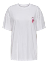 Only Vivvi Life - T-shirt med backprint - HUSET Men & Women