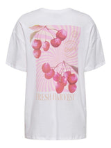 Only Vivvi Life - T-shirt med backprint - HUSET Men & Women