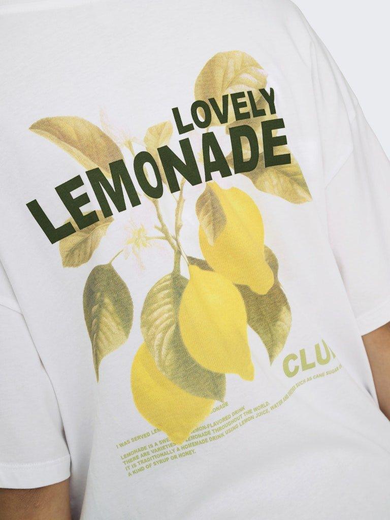 Only Vivvi Life - T-shirt med backprint - HUSET Men & Women