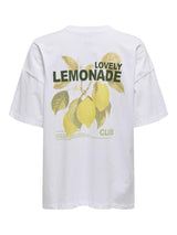 Only Vivvi Life - T-shirt med backprint - HUSET Men & Women