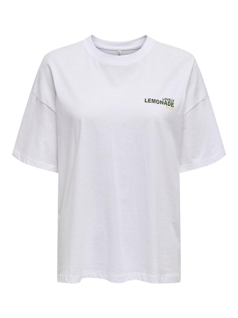 Only Vivvi Life - T-shirt med backprint - HUSET Men & Women