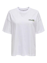 Only Vivvi Life - T-shirt med backprint - HUSET Men & Women