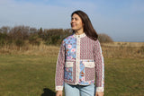 only patchwork forårsjakke