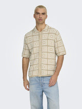 Only&Sons Bart - Strikket polo - HUSET Men & Women