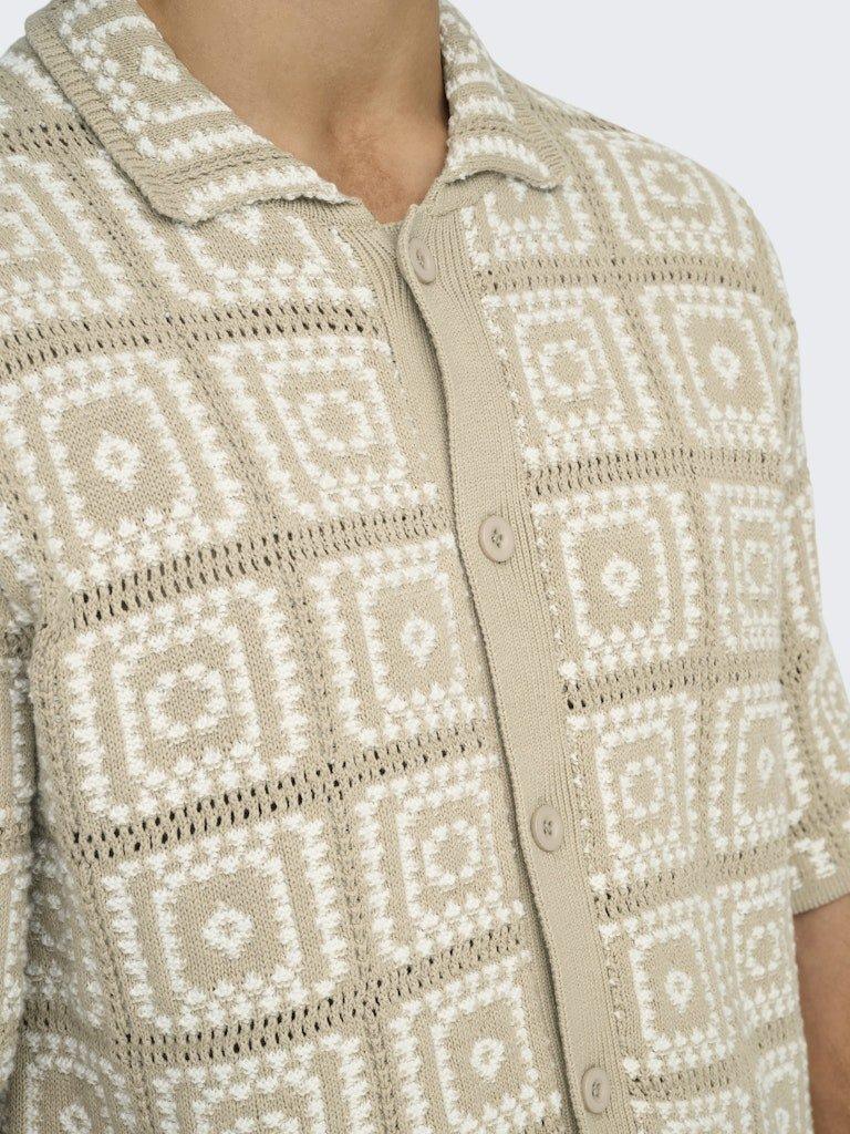 Only&Sons Bart - Strikket polo - HUSET Men & Women