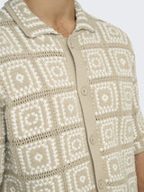 Only&Sons Bart - Strikket polo - HUSET Men & Women
