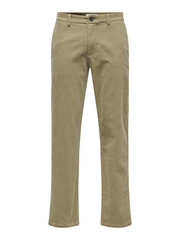 Only&Sons Edge Life - Fløjl bukser - HUSET Men & Women
