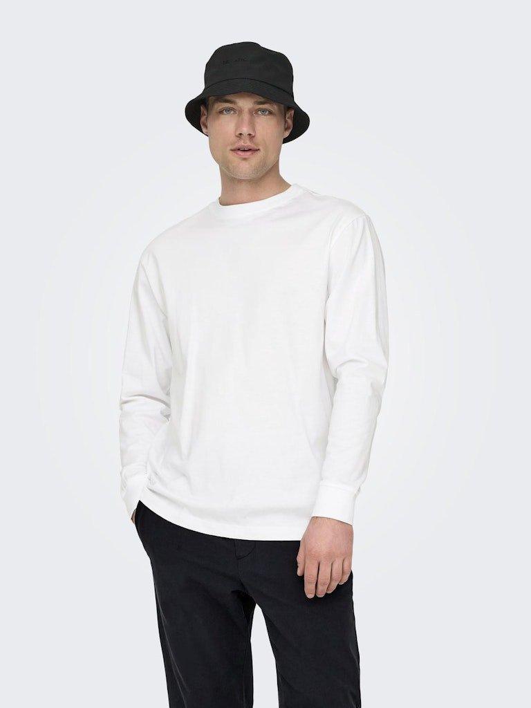 Only&Sons Fred Life - langærmet t-shirt - HUSET Men & Women