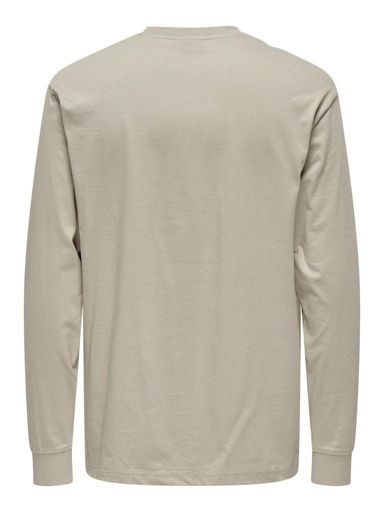 Only&Sons Fred Life - langærmet t-shirt - HUSET Men & Women