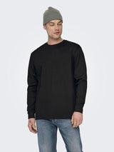 Only&Sons Fred Life - langærmet t-shirt - HUSET Men & Women