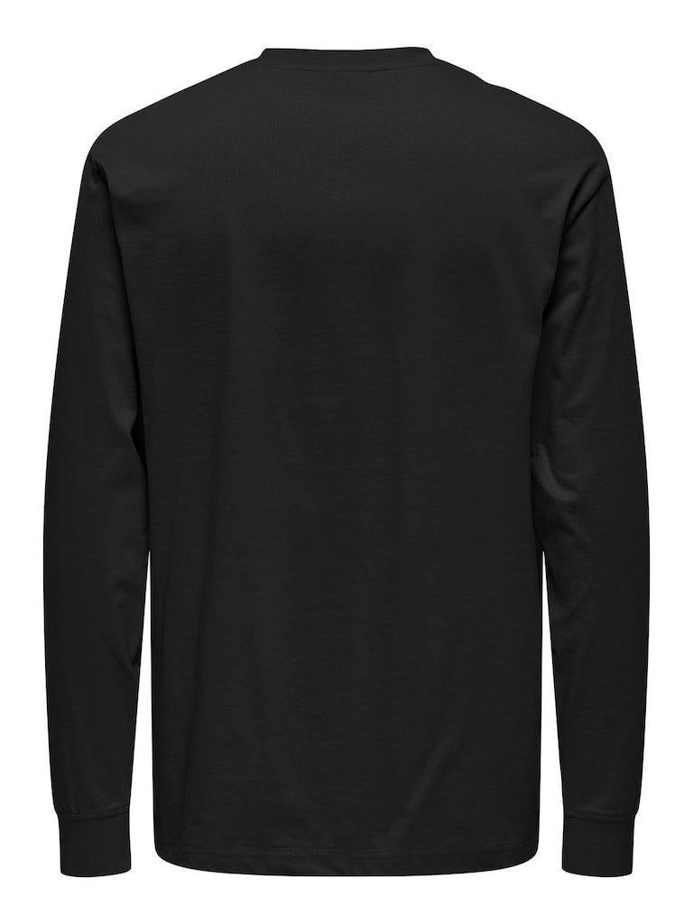 Only&Sons Fred Life - langærmet t-shirt - HUSET Men & Women