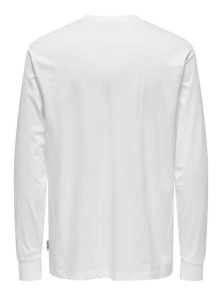 Only&Sons Fred Life - langærmet t-shirt - HUSET Men & Women