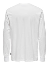 Only&Sons Fred Life - langærmet t-shirt - HUSET Men & Women