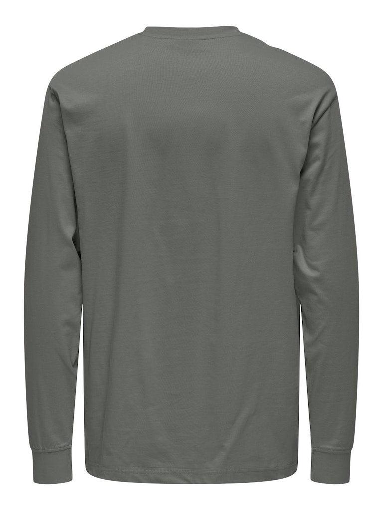 Only&Sons Fred Life - langærmet t-shirt - HUSET Men & Women